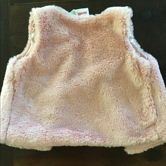Minnie Mouse Faux Fur Vest w/Leggings 18 mo - Picture 4 of 6